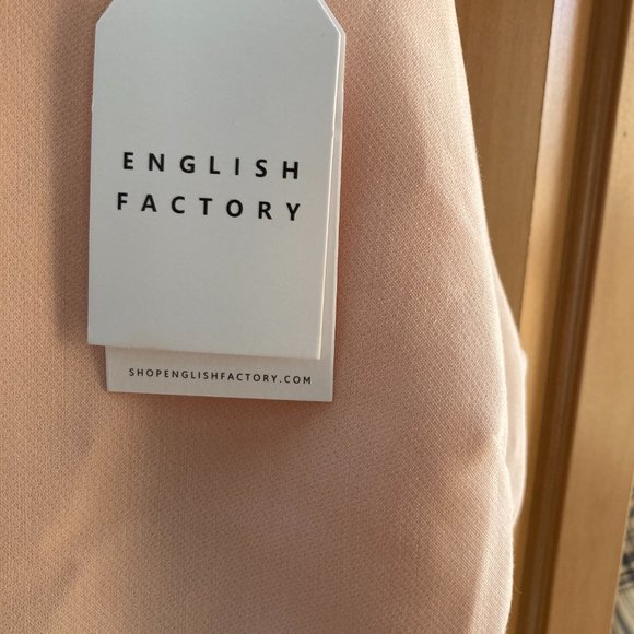 English Factory Cream Layered Tulle Dress - Picture 5 of 5